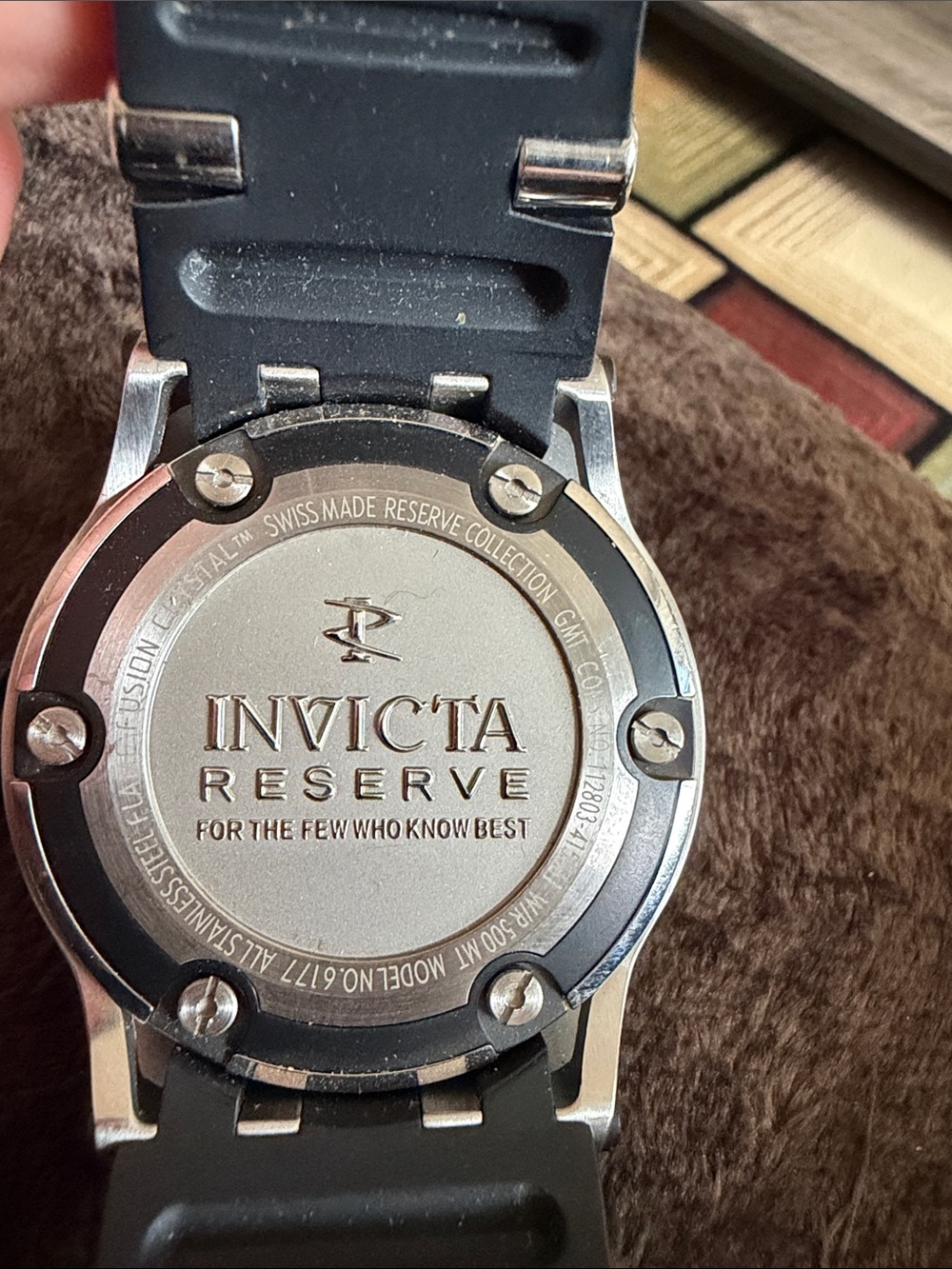 Invicta Men’s Black and Silver Stainless Steel Dive Watch - Picture 2 of 5